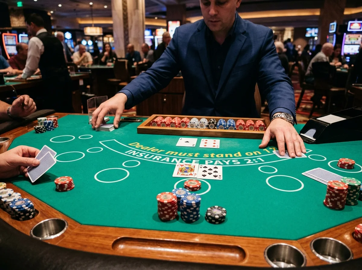 Élő blackjack